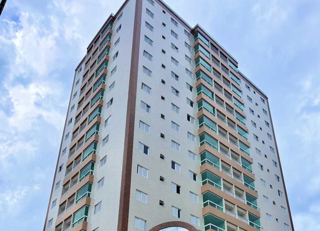 Edifício residencial pronto para morar no Jardim Guilhermina em Praia Grande